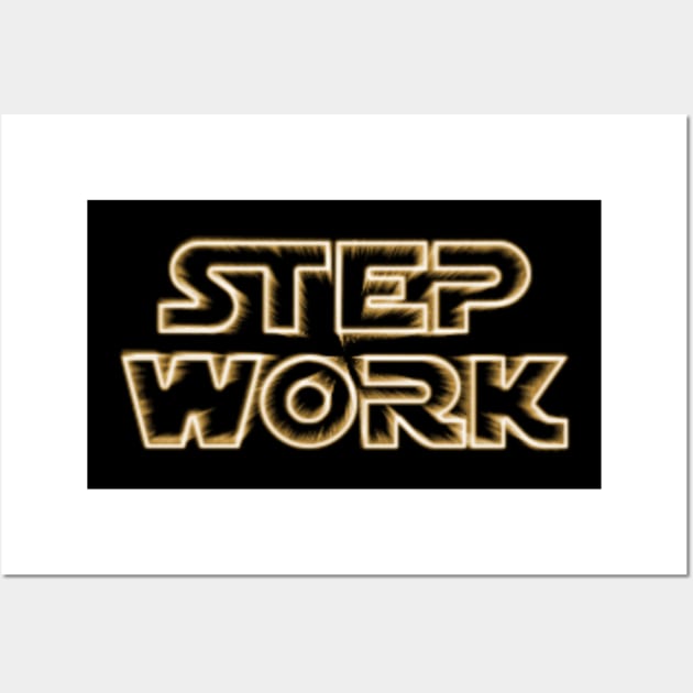 Step Work Parody  - Alcoholic Clean And Sober Wall Art by RecoveryTees